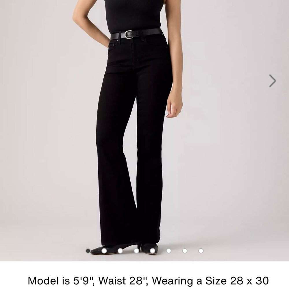 Levi's Women's High Rise Jeans - Black
